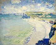 Claude Monet The Beach at Pourville France oil painting artist